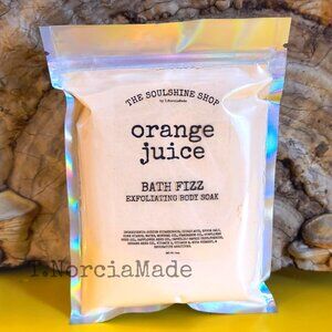 Orange Juice Bath Fizz: Mini